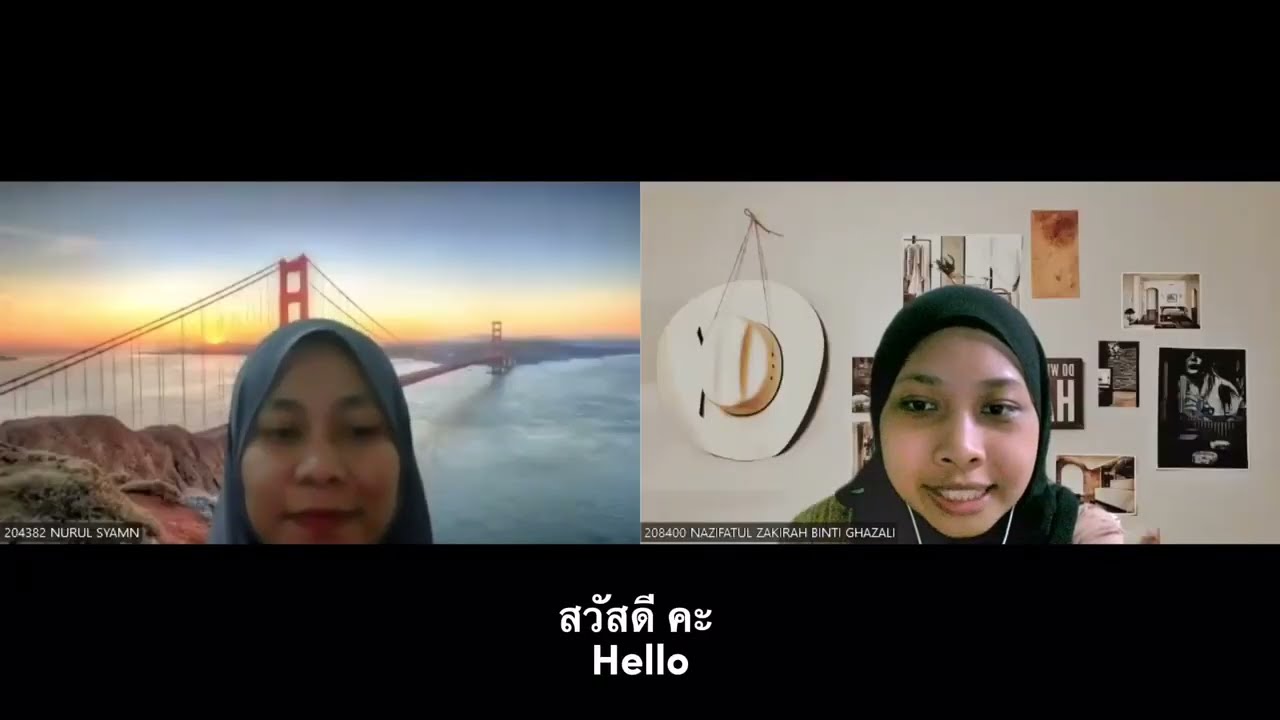 LPT2101-2 BASIC THAI LANGUAGE I | SEMESTER 2 2021-2022 | GROUP DIALOGUE ASSIGNMENT