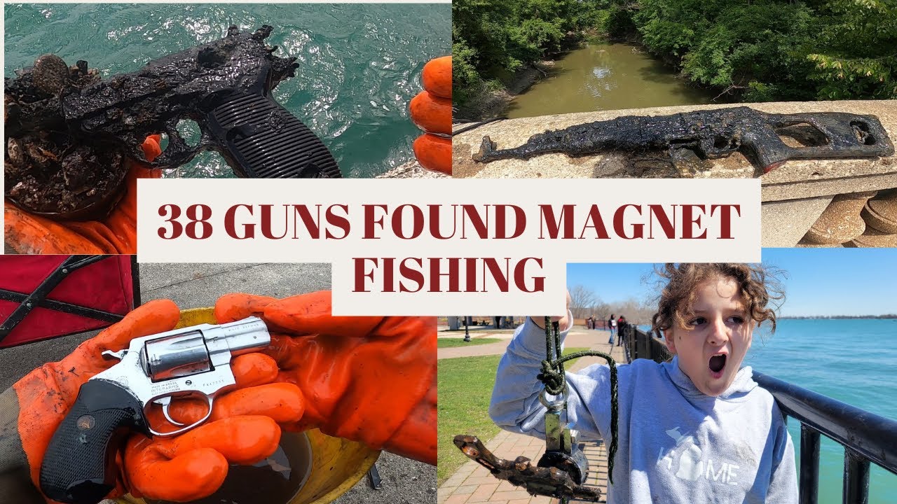 38 Guns Found Fishing in Detroit and Other Areas YouTube