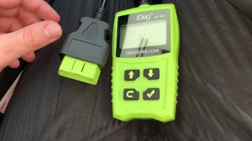 JDiag OBD Car Engine Code Diagnostic Tool with Battery Test Unboxing and instruction