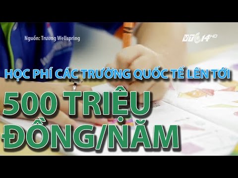 Video (VTC14)_Học phí các trường quốc tế lên tới 500 triệu... - YouTube