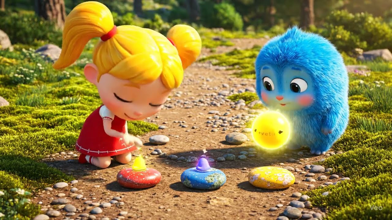 Learn Colors! ❤️💙💛 Red, Blue, Yellow Song | Fun Color Cartoon for Kids | Giggle Garden