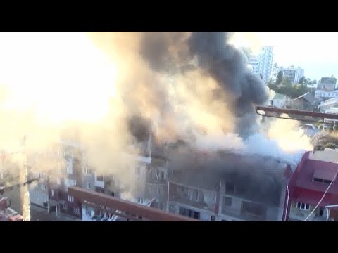 ხანძარი ქობულეთში