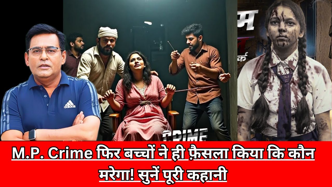 M P  Crime फिर बच्चों ने ही फ़ैसला किया कि कौन मरेगा! सुनें पूरी कहानी CRIME TAK