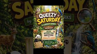 Stay Queezy, Stay Curious # Your weekend adventure with animals and birds begins!