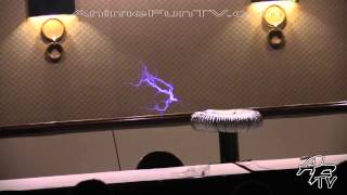 Tesla Coil Panel (Clean Audio)