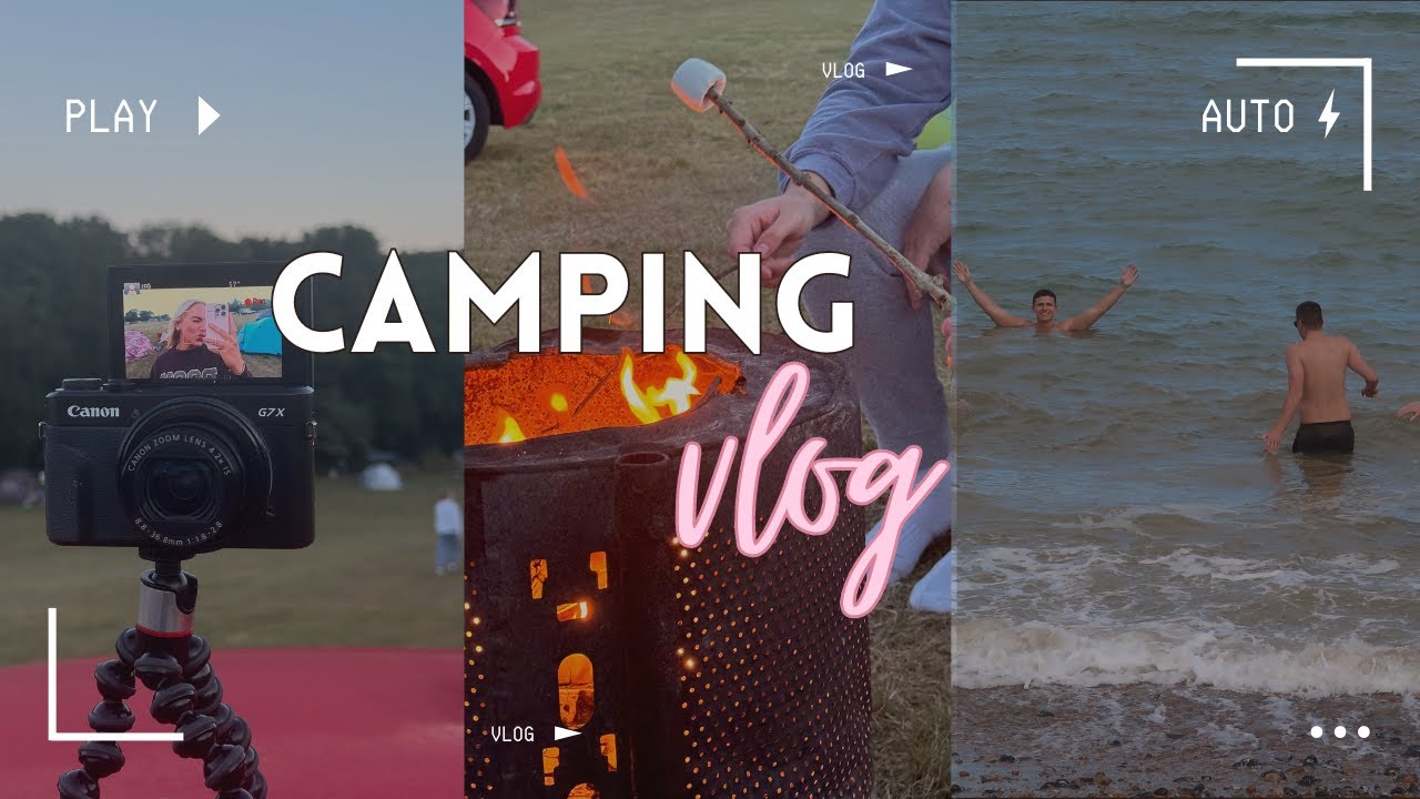 Camping For The Weekend | Vlog | becs life - YouTube