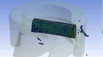 Ansys Workbench explicit dynamics shell end milling of AlSi 1045 example 2