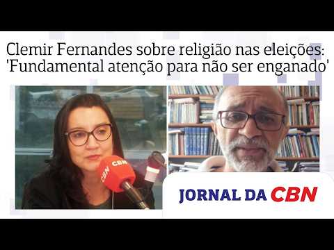 Clemir Fernandes on religion in the elections: 'It’s essential to be vigilant to avoid being misled'
