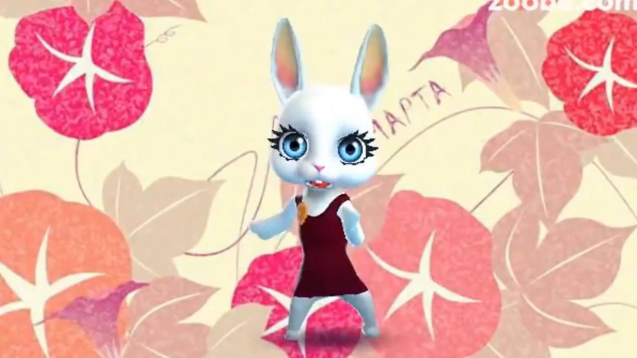 зайка анимация с 8 марта