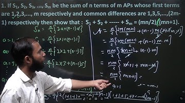 Sequence and series part- 3/ IIT JEE MAINS AND ADVANCED , Maths by atul kumar, Class-11th and 12th