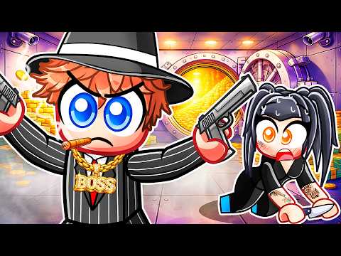 I Became a PROTECTIVE CRIME BOSS in Roblox Rob It!