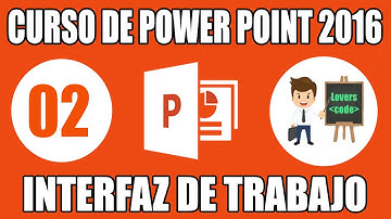 Curso de PowerPoint 2016 - Interfaz de Trabajo