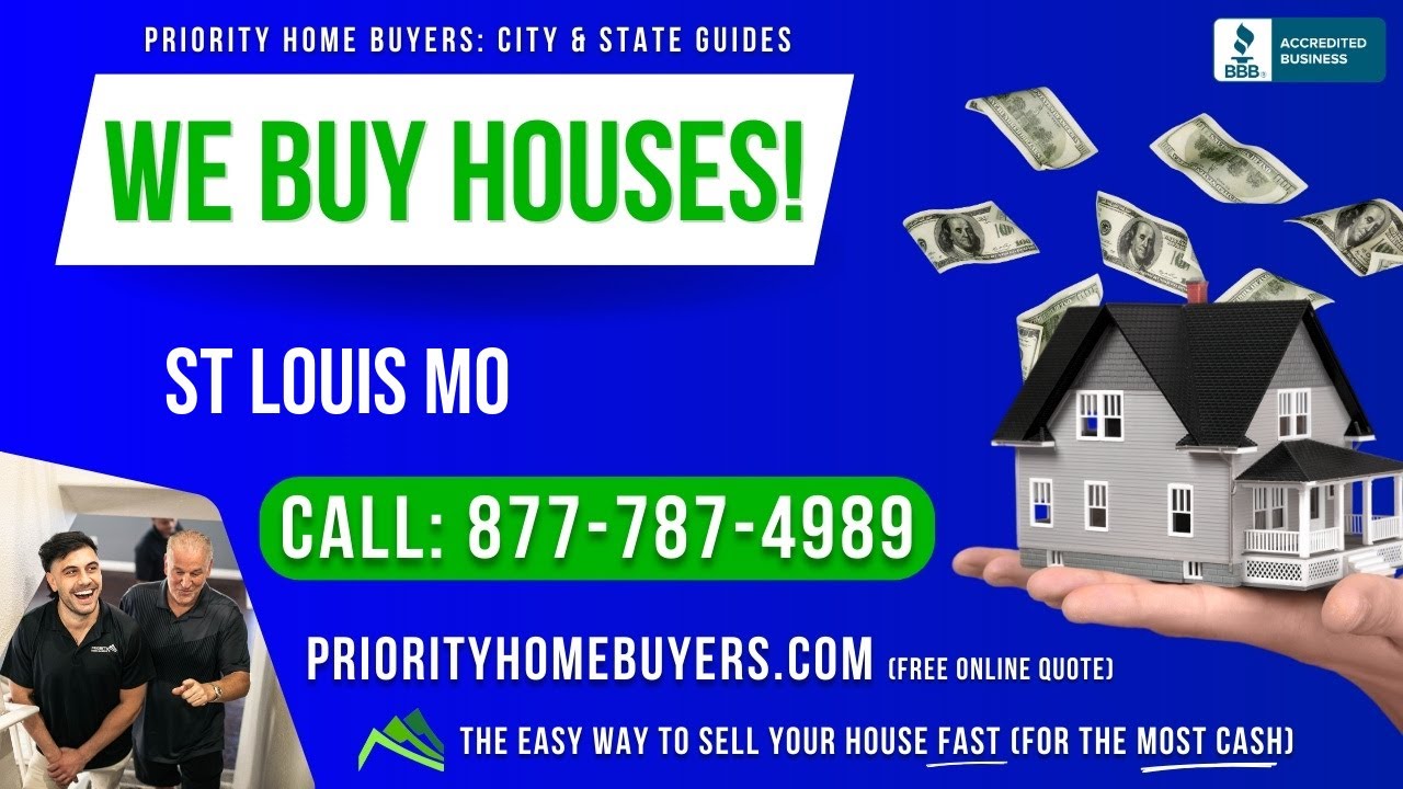 Sell My House Fast St Louis MO - (877) 787-4989 - We Buy Houses