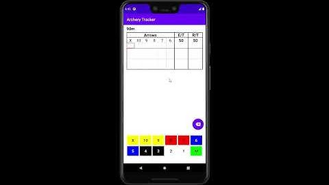 CS50 Final Project - Archery Tracker (Android)
