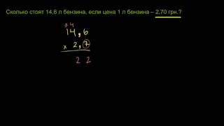 Умножение десятичных дробей (часть 3) Умножение десятичных дробей (часть 3)