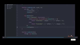 animating multiple objects in d3.js
