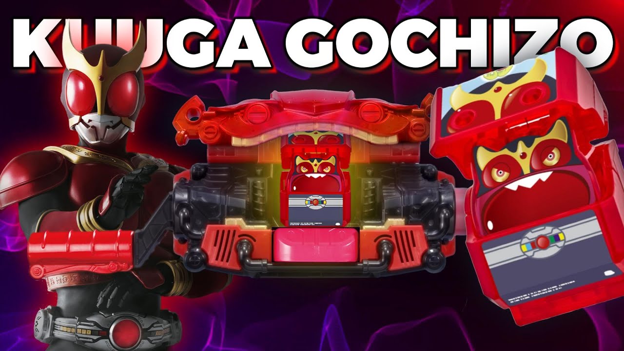 KAMEN RIDER GAVV KUUGA GOCHIZO HENSHIN SOUND ANIMATION クウガのゴチゾウ！DX変身ベルト