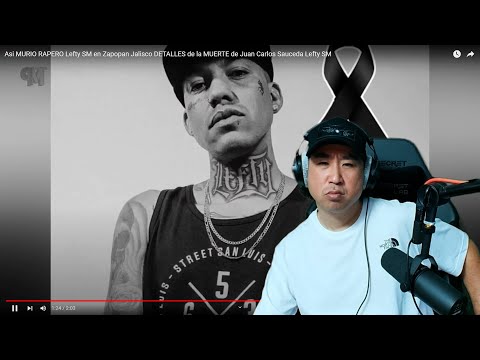 Coreano Loco reacciona a la triste noticia de Lefty SM 😭 QEPD