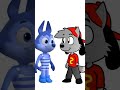 Wolfy x snoopy kissing in the cheek #beadies #snoopy