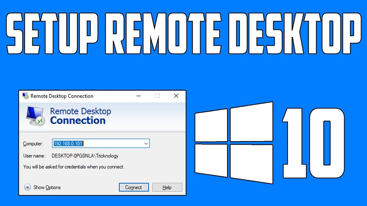 set up computer for remote desktop connection mac