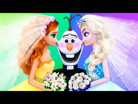Elsa ve Anna El İşleri / Kendin Yap Tarzı 15 Frozen Düğün Fikri