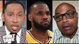 First Take | Barkley tells Stephen A.: LeBron can surpass MJ as the GOAT with an NBA title this year