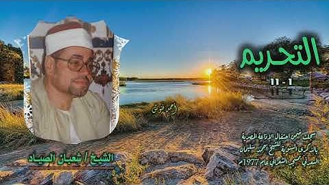 الشيخ شعبان الصياد | سورة التحريم 1-11 | خارجي 