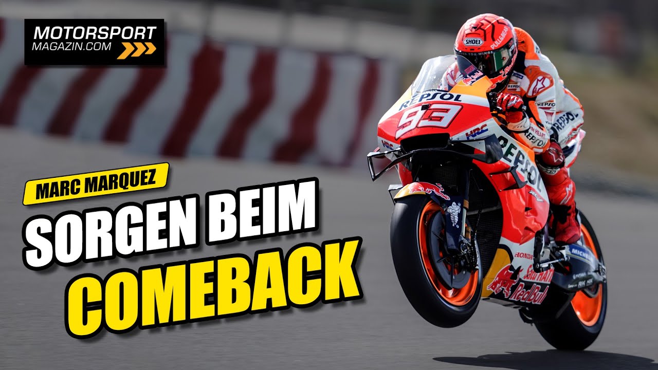 Marc Marquez nach MotoGP-Comeback: Große Sorgen trotz guter Zeiten!