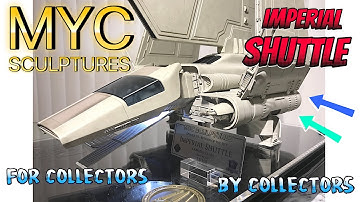 MYC presents the Imperial shuttle, landed mode as seen in Star Wars; Episode VI, Return of the Jedi.