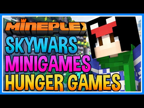 Minecraft SKYWARS, HUNGER GAMES, ARCADE MINIGAMES | Minecraft Mineplex MPS PVP | #180 - Minecraft SKYWARS, HUNGER GAMES, ARCADE MINIGAMES | Minecraft Mineplex MPS PVP | #180