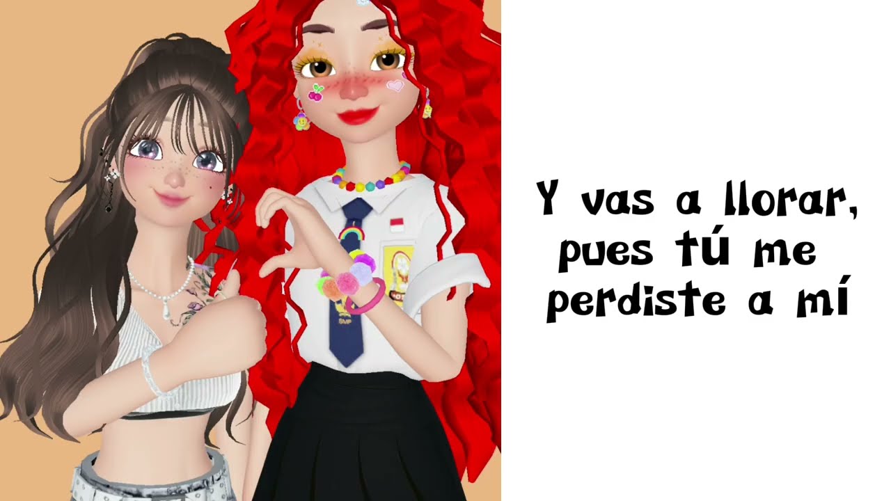 Ex mejor amiga ✨⚠️🥺  Lü Wolff Video Animado Para Dedicar