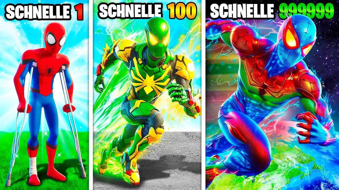 Upgrade SPIDERMAN zum SCHNELLSTEN aller Zeiten in GTA 5