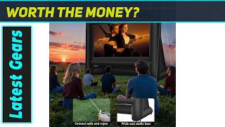 20ft Inflatable Movie Screen: Backyard Cinema Magic! 20ft Inflatable Movie Screen: Backyard Cinema Magic!