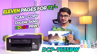 Best Do-It-All Printer For Home? Brother Dcp-T535Dw Color Ink Tank Printer Review