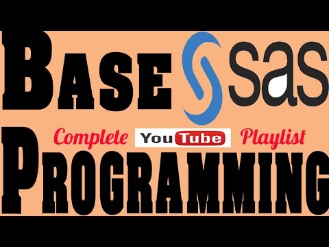 1.3  Proc Step and Data Step Definations ll  Base SAS programming for beginners