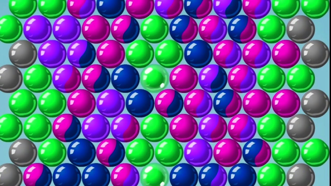 बबल शूटर गेम खेलने वाला लेवल 100 Bubble shooter game Bubble shooter game new theme