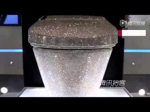 World s most expensive toilet is encrusted with 72,000 Swarovski crystals and costs £84,000