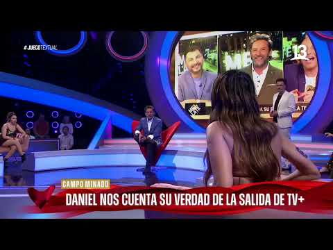 Daniel Fuenzalida habla sobre su salida de TV+. Juego Textual, Canal 13.