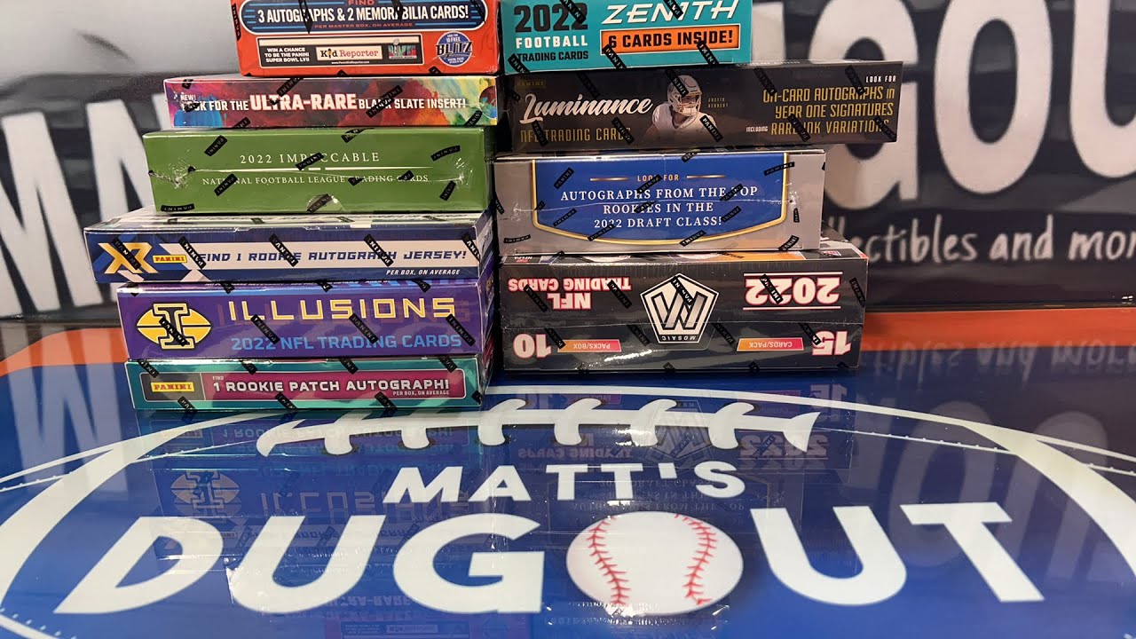 2022 Football 10 Box Case Break Website Mixer #21: Impeccable, Spectra, Zenith and more!