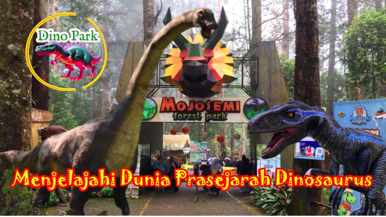 Menjelajah Dunia Dinosaurus ► Mojosemi Forest Park