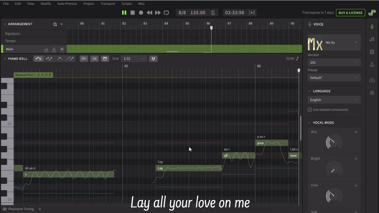 [Mo Xu, Feng Yi 2, Qing Su 2 & Weina 2] Lay All Your Love On Me (ABBA) [SynthV 2 Cover]