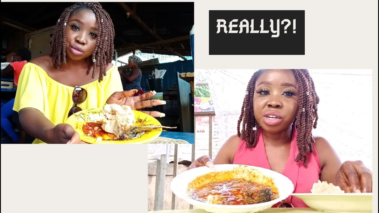 STREET FOOD: NIGERIAN'S REACTION AFTER EATING THESE GHANAIAN FOODS IS HEARTWARMING