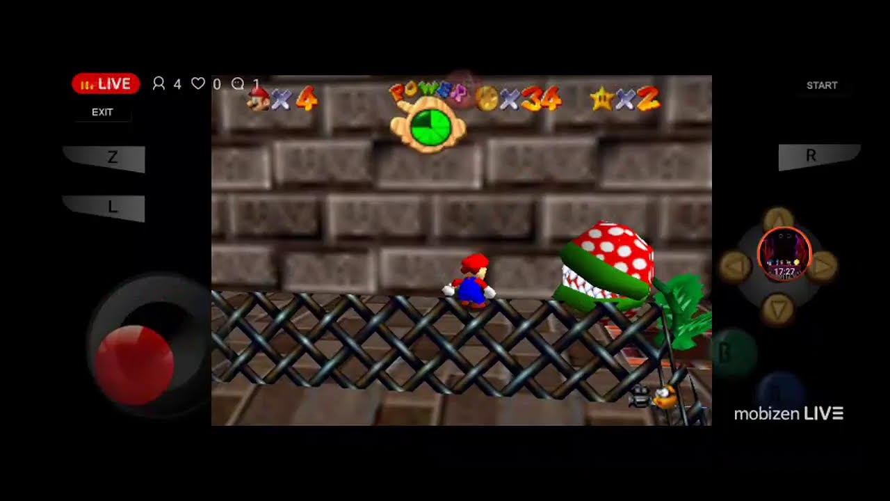 Playing Super Mario 64 again