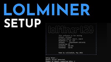 Getting Started with lolminer | How To Mine with lolminert