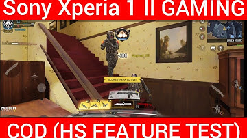 Sony Xperia 1 II | HS POWER CONTROL TEST | Hilarious 1st COD Gameplay