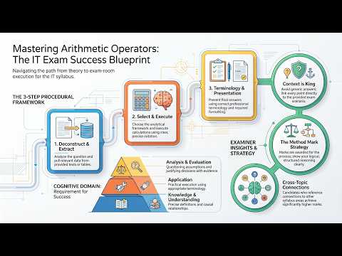 Arithmetic Operators Information Technology 9626 | AS and A Level | Ace The Exam