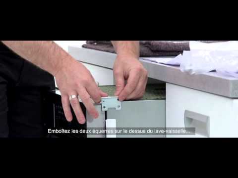 Vidéo: Électroménagers Sous Le Comptoir De La Cuisine (24 Photos) : Installation D'une Machine à Laver, Congélateur Encastré Et Lave-vaisselle