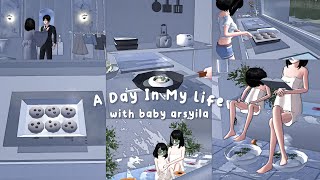 ᝰ┊A day in my life with baby arsyila ‹3 ꒦꒷「 jadi ibu rumah tangga 」ᥫ᭡ ┊Sss ꕤ