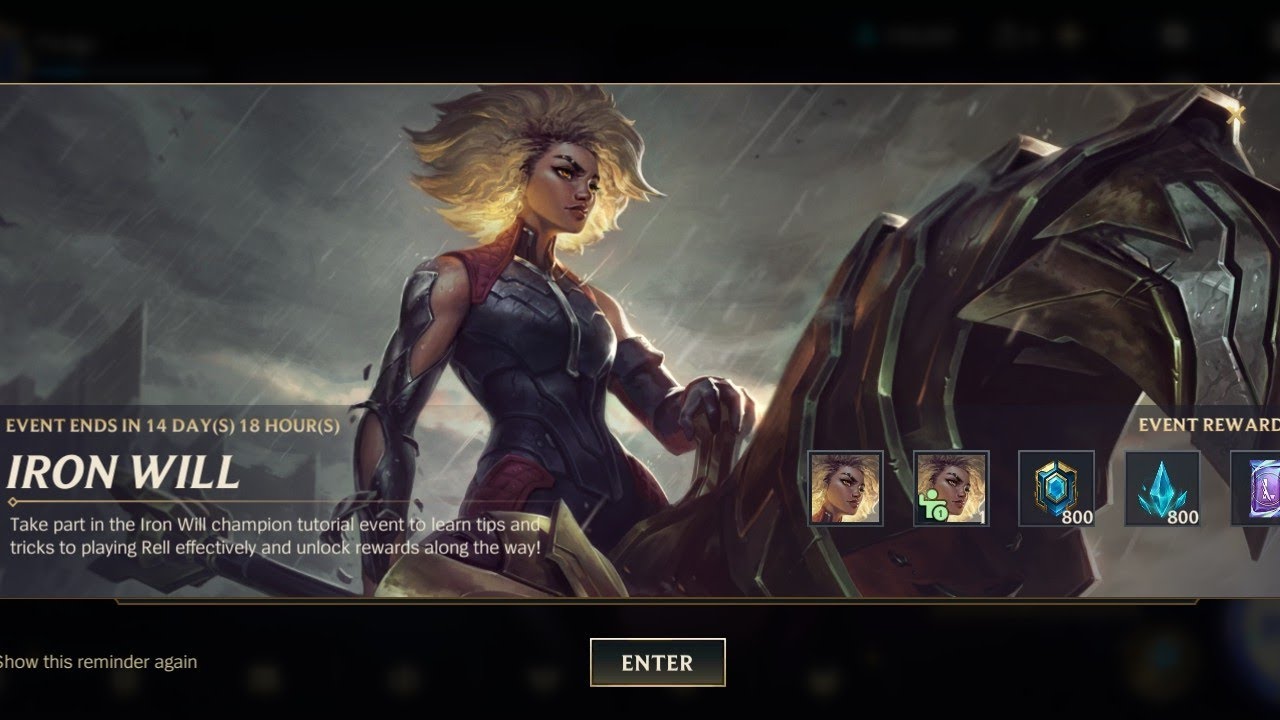 Wild Rift : Iron Will ( Interactive Segment ) Rell Guide