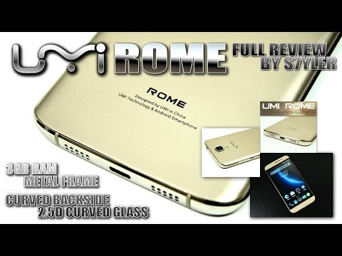 UMI Rome (In-Depth Review) 3GB RAM, CNC Metal Frame, Sony Camera - Video by s7yler